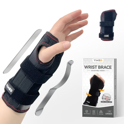 Adjustable Compression Wrist Brace for Carpal Tunnel