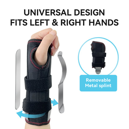 Wrist Brace universal design fits left and right hands